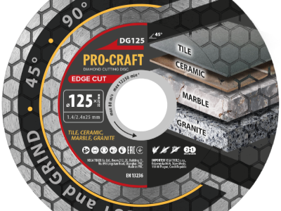 Diamantový kotouč Edge Cut Procraft DG125