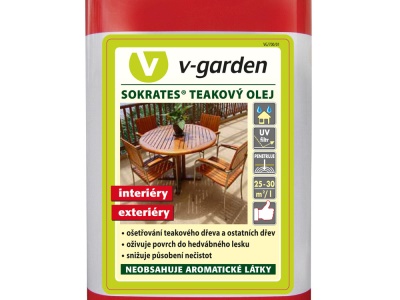 Sokrates V-garden Teak olej 0,6l