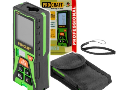 Laserový měřič vzdálenosti Procraft PLDM50