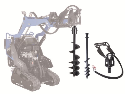 Scheppach - SET pohonu pro zemní vrtáky + zemní vrtáky 100 a  200 mm - pro MKL 730