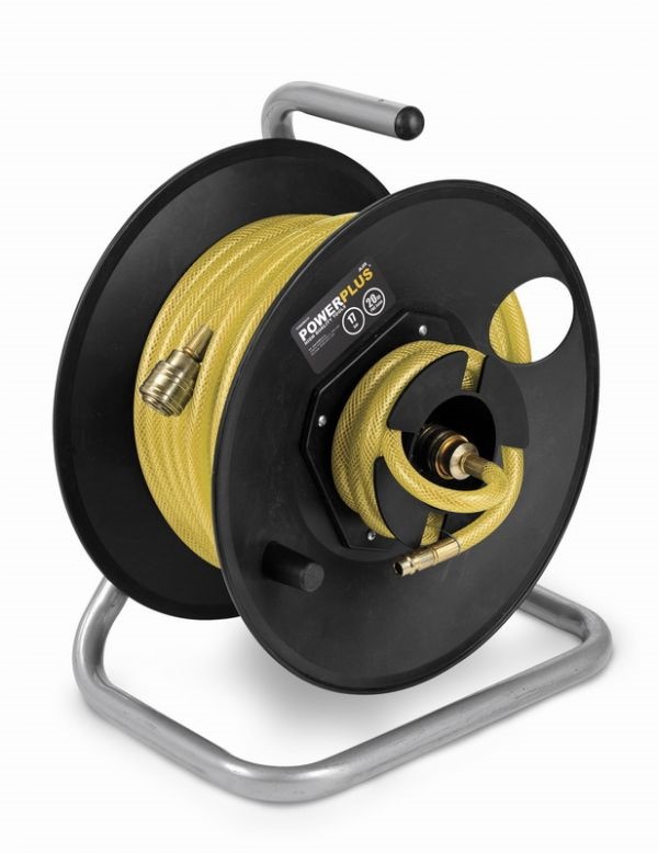 POWAIR0210 - 20m PVC Vzduchová hadice s navijákem
