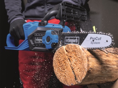 Scheppach C-CS254-X - 20 V IXES aku řetězová pila (bez baterie a nabíječky)