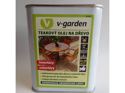 Sokrates V-garden Teak olej 0,6l
