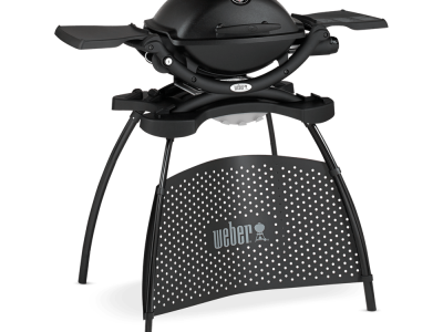 Weber plynový gril Q 1200 se stojanem Black (černý)
