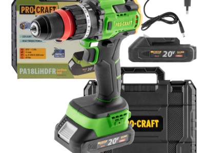 Aku vrtací šroubovák Procraft PA18LiH DFR