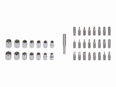 KRTH30101 - Ráčnový šroubovák 40 ks sada