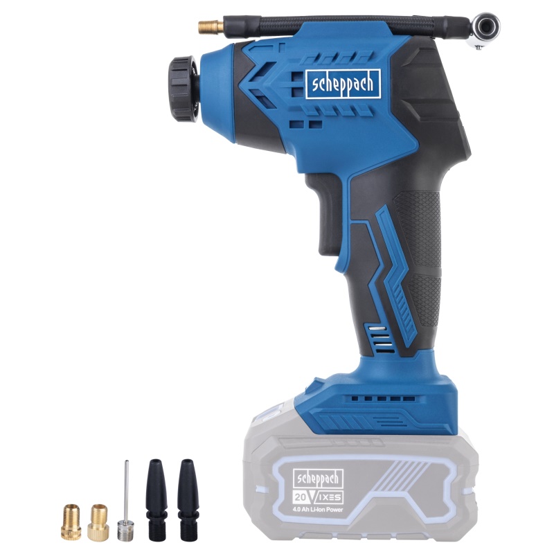 Scheppach C-AC20-X - 20 V IXES aku kompresor (bez baterie a nabíječky)