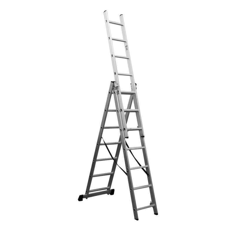 Žebřík hliníkový třídílný 3x7 Procraft PLA3.424