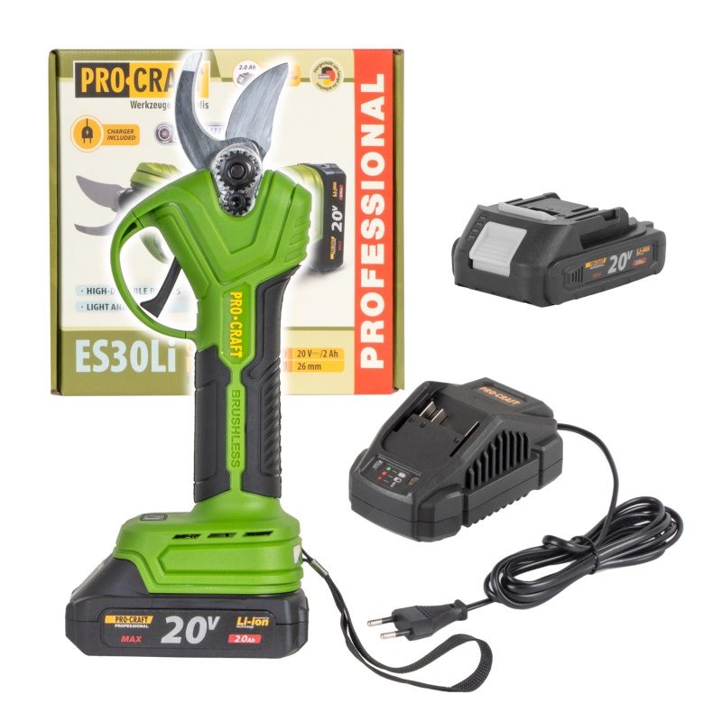 Aku nůžky na větve Procraft ES30Li1B