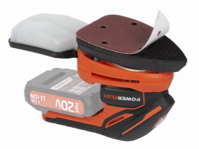 POWDP5020 - Aku vibrační delta bruska 20V (bez AKU)