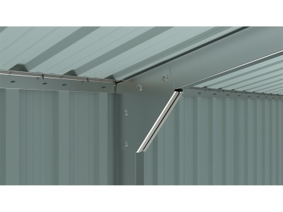 Riwall PRO RMCG 20x10 Anthracite - kovová garáž 3 x 6 m se sedlovou střechou Antracit