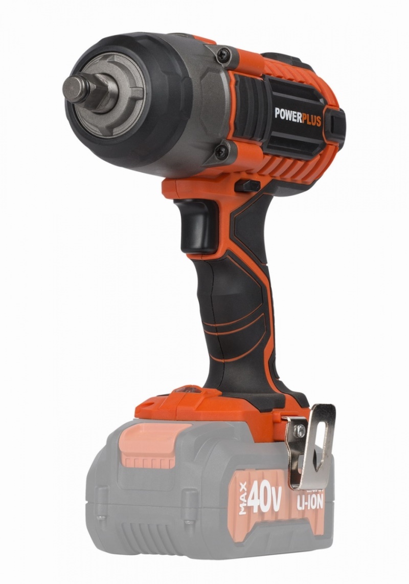 POWDP2040 - Aku rázový utahovák 1/2" 40V LI-ION 350 Nm  (bez AKU)