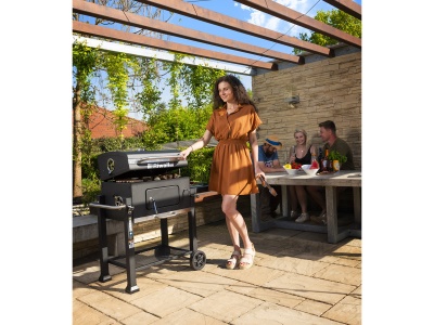 Riwall PRO RCG 60 - gril na dřevěné uhlí Riwall PRO