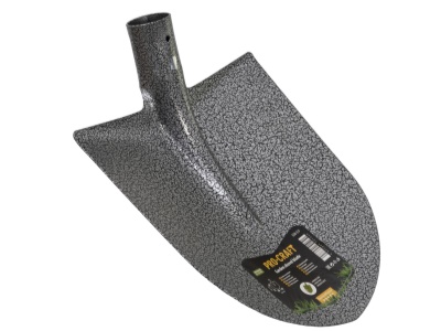 Lopata srdcová ocelová (kladívkový lák) bez násady Procraft GSB-0.9