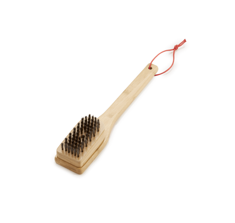 Weber Kartáč na čištění roštů s bambusovou rukojetí, 30 cm