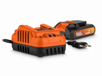 POWDP90630 - Nabíječka 20V/40V 2.0A  plus  Baterie 20V LI-ION 3,0Ah