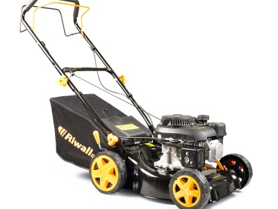 Riwall PRO RPM 4234 - multifunkční travní sekačka 2 v 1 s benzinovým motorem a pojezdem