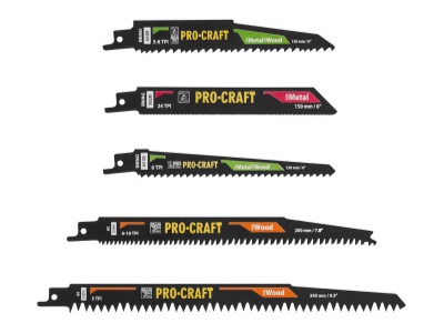 Sada pilových plátků do pily ocasky Procraft SB6