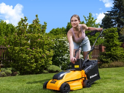 Riwall PRO RALM 3320i - akumulátorová travní sekačka 20 V (bez baterie a nabíječky)