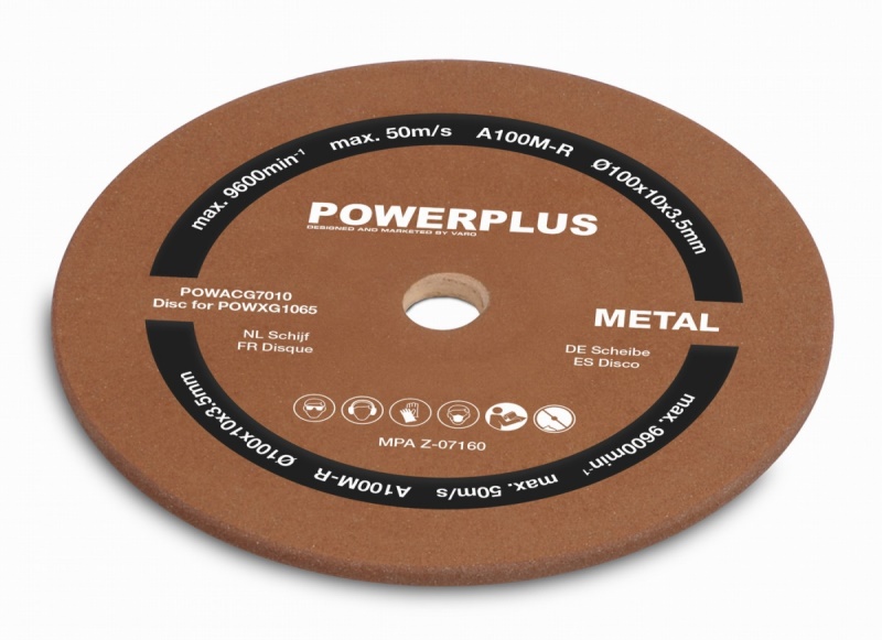 POWACG7010 - Brusný kotouč pro brusku POWXG1065 a 1066