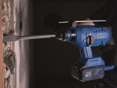 Scheppach BC-RHD230-X - aku 20 V IXES vrtací/sekací kladivo (bez baterie a nabíječky)