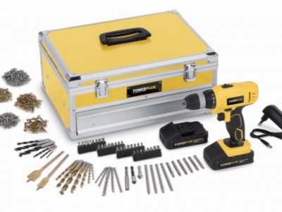 POWX0026LI - Aku šroubovák / vrtačka 18V LI-ION  plus  275ks příslušenství