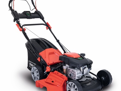 Scheppach MS 150-46 E - multifunkční travní sekačka 4v1 s pojezdem a elektrostartem