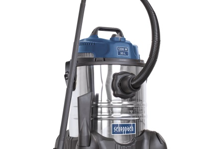 Scheppach ASP 20 ES - průmyslový vysavač na suché / mokré vysávání 20 l