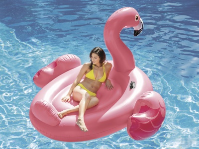 Lehátko nafukovací PLAMEŇÁK, 218x211x136 cm