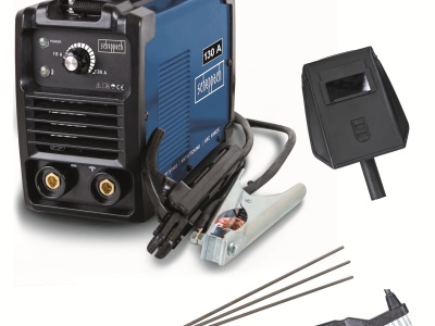 Scheppach WSE1000 - svářecí invertor 130 A s příslušenstvím