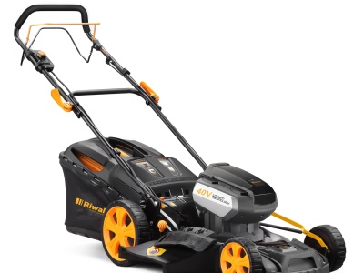 Riwall PRO RALM 4640SPi - Travní sekačka AKU 40 V 4v1 s pojezdem a bezuhlíkovým motorem (bez baterie a nabíječky)