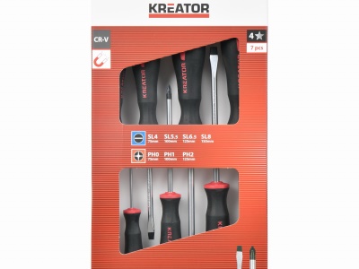 KRTH20002 - Sada šroubováků 7ks SL/PH