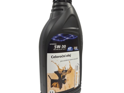 Riwall PRO Celoroční olej pro extrémní zimní použití - 1 l (SAE 5W-30)