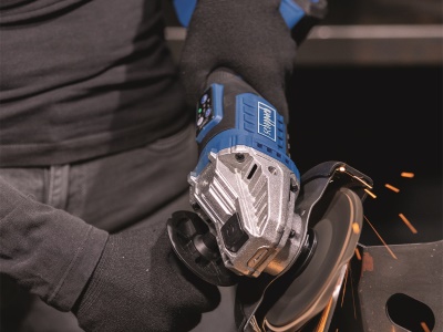 Scheppach BC-AG125-X - 20 V IXES aku úhlová bruska (bez baterie a nabíječky)