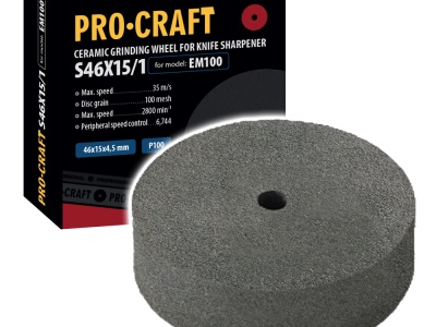 Brusný kotouč pro brousku na nože Procraft S46X15/1 /EM100