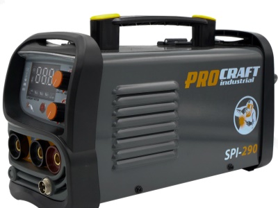 Kombinovaná invertorová svářečka Co Flux - trubičkový drát, MMA, TIG lift Procraft SPI-290