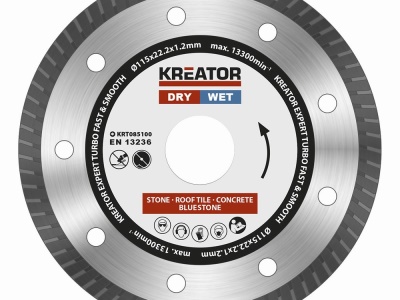 KRT085100 - Diamantový kotouč celoobvodový 115mm EXPERT TURBO