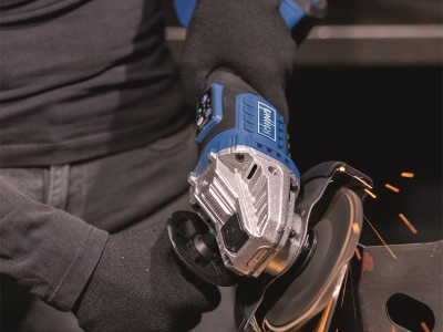 Scheppach BC-AG125-X - aku 20 V IXES úhlová bruska (bez baterie a nabíječky)