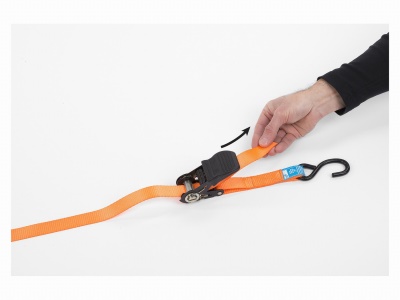 KRTH40806 - Upínací popruh ráčnový s háky 225kg / 4,5m (sada 2ks) HIGH QUALITY