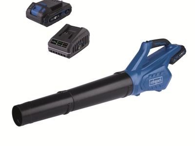 Scheppach C-BL700-X-SET S - 20 V IXES aku foukač + 2Ah baterie + nabíječka 2,4 A