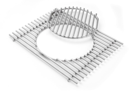 Gourmet BBQ systém - Grilovací rošt s vyměnitelným středem pro Summit® 400 a 600 série, ušlechtilá ocel