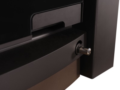 HS Flamingo KALMAR 11/7 hnědá - teplovodní krbová kamna s 7 kW výměníkem