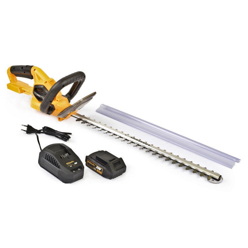 Riwall PRO RAHT 5220 SET - plotostřih s aku motorem + 2Ah baterie + nabíječka 20 V
