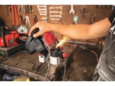 Scheppach KS 1200 - bruska na pilové řetězy