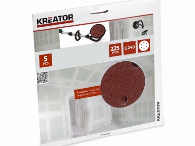 KRT232009 - 5ks Brusný kotouč 225 mm G240