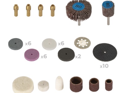 Sada nástavců na přímou brusku Procraft GK-418