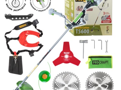 Benzínový křovinořez Procraft T5600