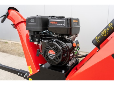 Bubnový štěpkovač se spalovacím motorem RB-100 Remet (15 HP)
