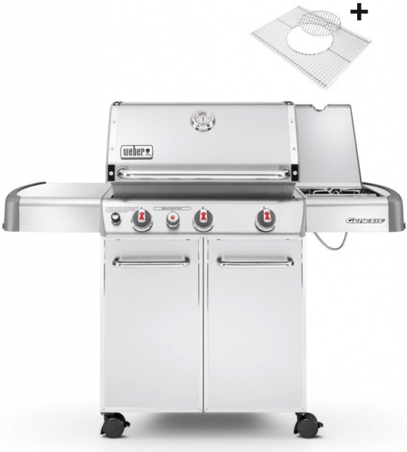 Gril Genesis S-330 GBS™, ušlechtilá ocel