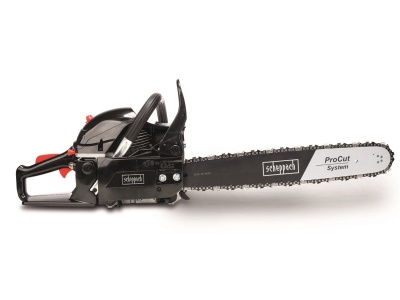 Scheppach BKS 5300 S - řetězová pila s benzinovým motorem 53 cm3 + sluchátka + ochranné brýle